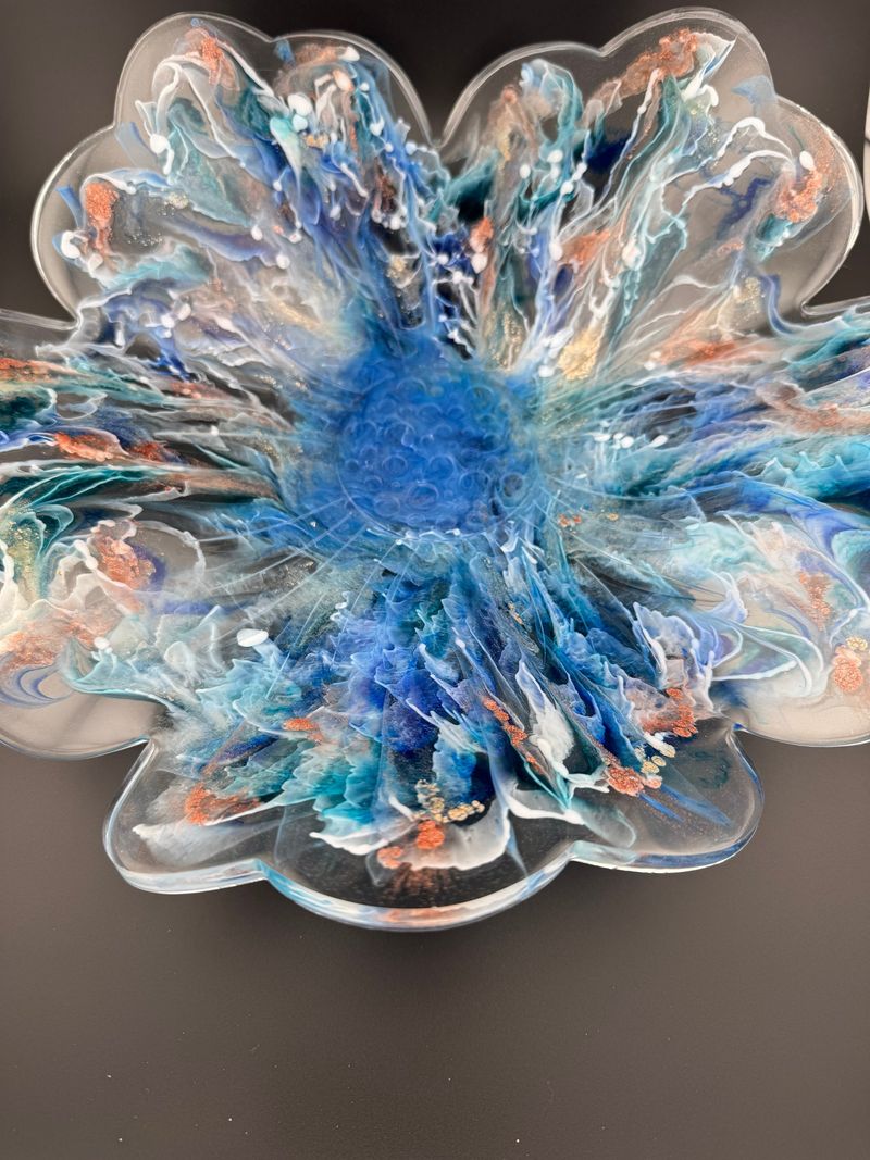 Handmade resin piece by The Crafty Ginger