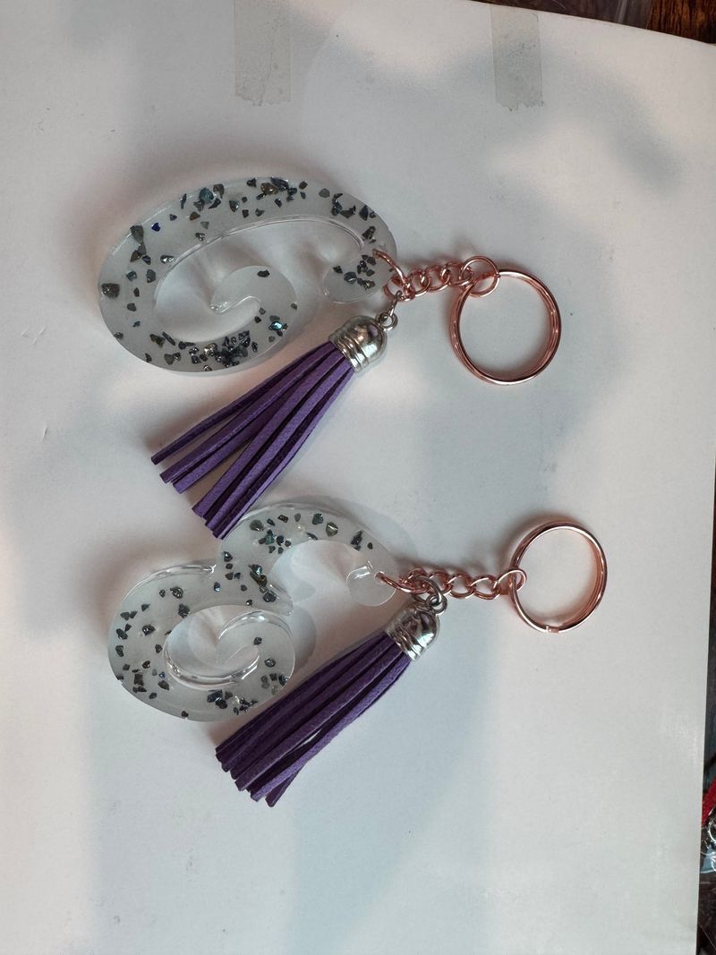 Handmade resin piece by The Crafty Ginger